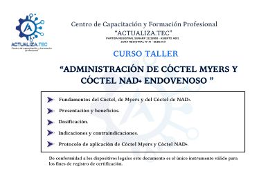 CERTIFICADO POSTERIOR NAD+